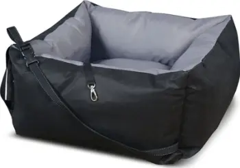 Transportues makine për kafshë AIO Factory, 55x55cm, material PVC i papërshkueshëm nga uji, i zi me gri