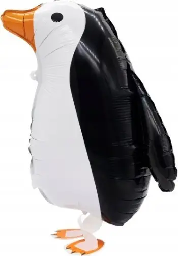 Balonë alumini Amscan Penguin Walking Balloon, 57cm, 47cm, shumëngjyrëshe