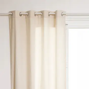 Perde metalike Atmosphera Zuri, 140x260cm, ivory white