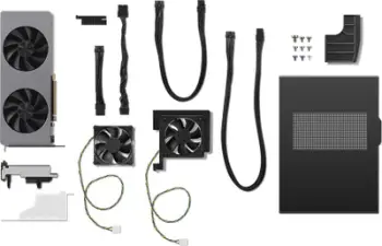 Kartë grafike Lenovo NVIDIA GeForce RTX 5070, 12GB GDDR7, ftohje me dy ventilatorë, e zezë gri
