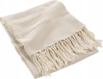 Batanije dekorative Douceur d'intérieur Cotton, 125x150 cm, bezhë