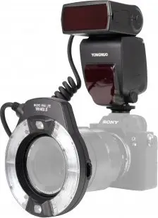 Blic unazor Yongnuo YN-14EX II, TTL makro, për Sony