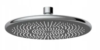Kokë dushi WENKO Rain Shower Head Watersaving, 22.5 cm, kursim uji, gri