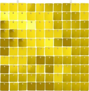 Panel dekorativ Godan 30 x 30 cm, plastikë, ngjyrë ari