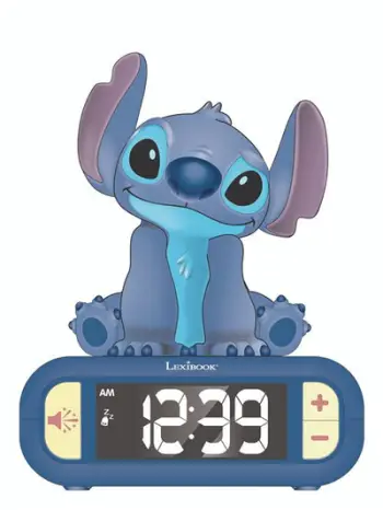 Orë fëmijësh Lexibook Disney Stitch 3D, me dritë nate, shumëngjyrëshe