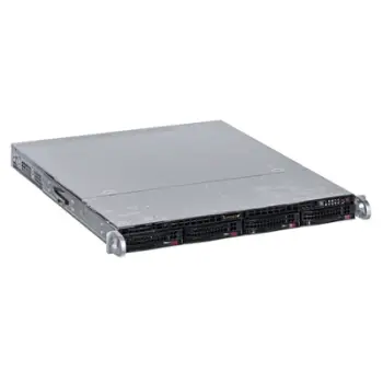 Kasa serveri Supermicro SuperChassis 813MFTQC-R407CB, rack 1U, furnizim 400W, gri