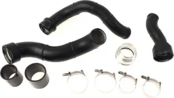 Set tubacioni TurboWorks D Charge dhe Boost Pipe, BMW F45 F46 X1, alumin, i zi