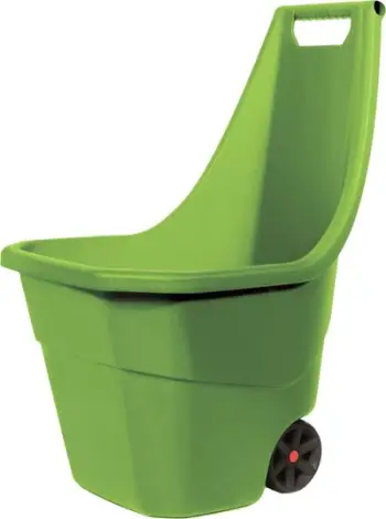 Karrocë kopshti Prosperplast LOAD&amp;GO, 55L, me 2 rrota, e zezë
