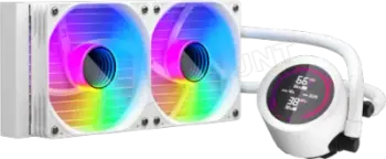 Sistem ftohës uji 1stPlayer TS4 RGB AIO, radiator 240mm, i bardhë