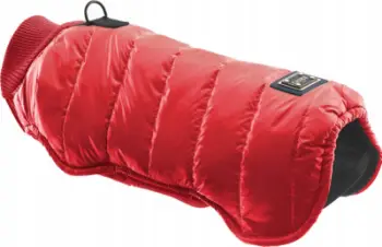 Pallto për qen Chaba Coat Dopamine, madhësia 2XL, e kuqe