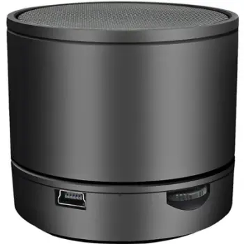 Kutizë zanore portative SPACER, Bluetooth, 3W, deri 5 orë, e zezë