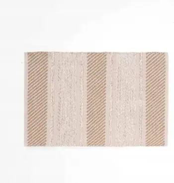 Tapet Douceur d'intérieur Boho Rug, 60x90cm, me vija, bezhë