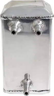 Rezervuar vaji TurboWorks Oil Catch Tank, 1L, dalje 9mm, argjendtë