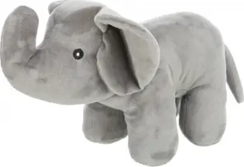 Lodër pelushi për qen Trixie Elephant, 36cm, gri