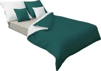 Set mbulesë jorgani Bedding Double Face Gold 13, 140 x 200cm, pambuk saten, ngjyrë ari