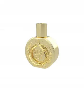 Parfum tualeti Police Rich Guy për burra, 100ml, aromë amber drunore