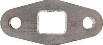 Flanxhë shkarkimi vaji TurboWorks TW-TC-010, çelik inox 304SS, 10mm, metalik