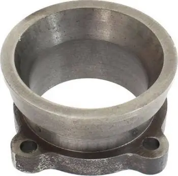 Flanxhë shkarkimi TurboWorks, 2.5" 4 vida në 3" V-Band, gri