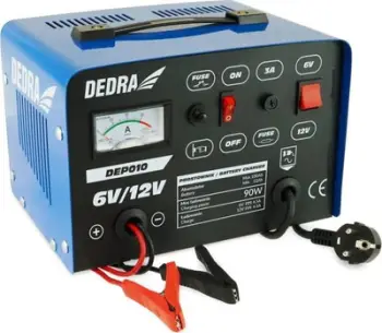 Karikues baterie Dedra Rectifier DEP010, 6V 12V, 12-100Ah, i zi