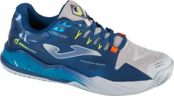 Këpucë padel Joma Spin, për meshkuj, materiale të frymëmarrshme, blu gri