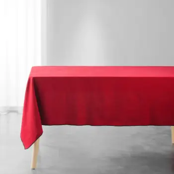Mbulesë tavoline Mistraline, pambuk, 140 x 240 cm, e kuqe