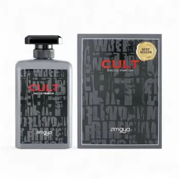 Parfum unisex Zimaya Cult EDP, 100 ml, gri e zezë