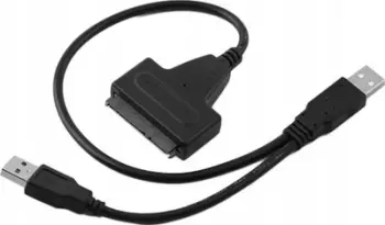 Adapter HDD SATA në USB 2.0, 2.5", i zi