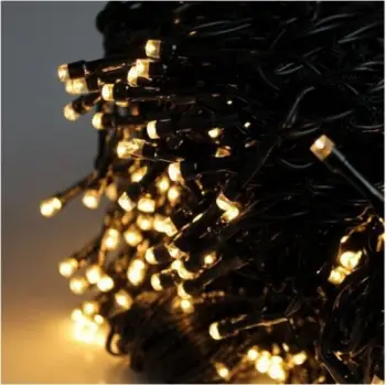 Varg dritash LED për pemë, 192 LED, 2.08 m, dritë e ngrohtë