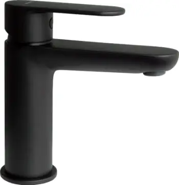 Rubinet lavamani Deante Alpinia, bronz, nero mat