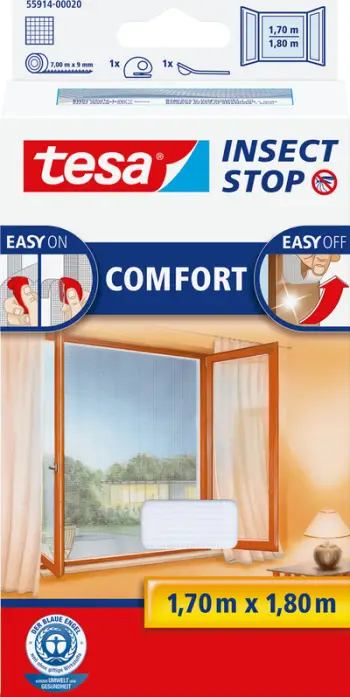 Rrjetë kundër insekteve Tesa Insect Stop Comfort, 1.7 x 1.8 m, e bardhë