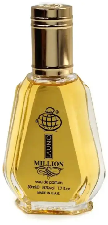 Parfum La Uno Million për meshkuj, Eau de Parfum, 50ml, ngjyrë ari