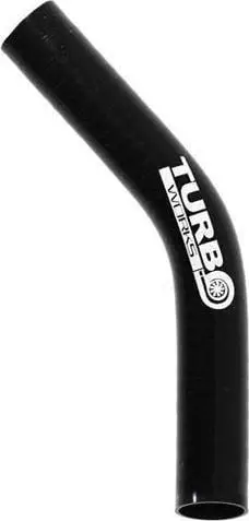 Gyp silikonik 45° TurboWorks Elbow, 25mm, i zi