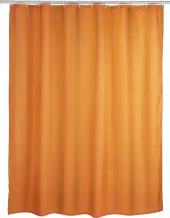Perde dushi Wenko Anti Mold, 180 x 200 cm, portokalli
