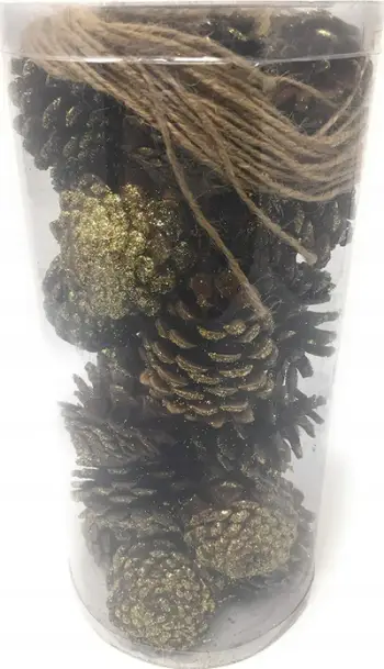 Mbajtëse furçe tualeti WENKO Rivara, qeramike, 40 x 11.5 cm, ngjyrë ari