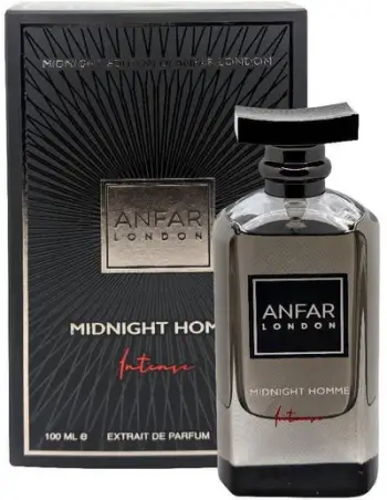 Parfum burrash Anfar Midnight Homme Intense, Extrait de Parfum, 100ml, i zi