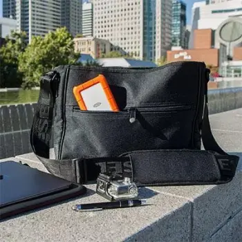Hard disk i jashtëm LaCie Rugged 4TB, USB C, portokalli