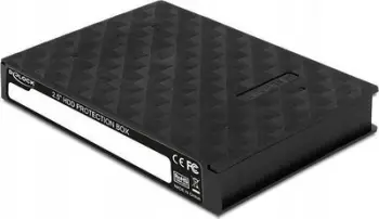 Kuti mbrojtëse hard disku Delock 2.5", plastike, e zezë