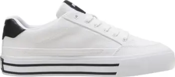 Atlete unisex Puma Court Classic Vulc FS, tekstil, të bardha me të zeza