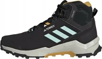 Këpucë trekking për meshkuj Adidas Terrex AX4 Mid Beta COLD.RDY IF7433, të papërshkueshme nga uji, pjesë e mesme, të zeza