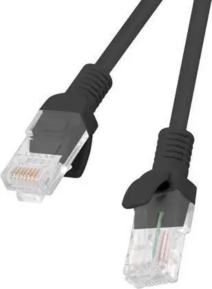 Kabllo rrjeti Lanberg Cat 6 UTP, 15 m, e zezë