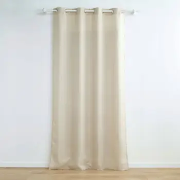 Perde dekorative Zeline Metallic Thread, 140 x 280 cm, ngjyrë neutrale