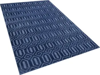 Tapet Beliani ADATEPE, 140x200 cm, viskozë, blu navy