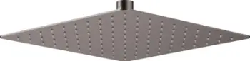 Kokë dushi Deante Cascada, çelik inox, 250x250mm, grafit