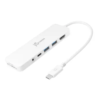 Adaptor USB C J5create JCD373 N, HDMI 4K, Power Delivery 60W, gri