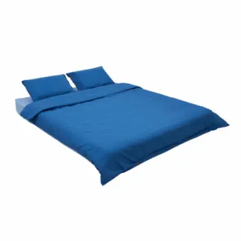 Komplet lenjerie dopio Heinner Home, 200x220 cm, pambuk, blu