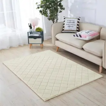 Tapet HEINNER Fur Rug Lavi, 200x300 cm, lesh sintetik, ngjyrë krem