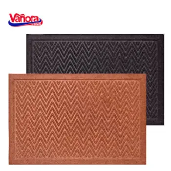 Tapet dere Classic Indoor Mat, 40x60 cm, tekstil me bazë gome, i zi
