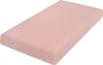 Çarçaf krevati për bebe Matex MUSLIN 12, 70 x 140 cm, me elastik, rozë