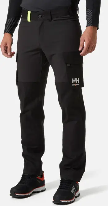 Pantallona pune Helly Hansen Oxford 4x Cargo, xhepa cargo, reflektuese