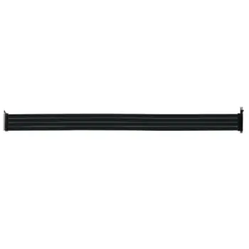 Kabllo PCIe 4.0 Lian Li PW-PCIV-4-90X, X16, 90cm, e zezë